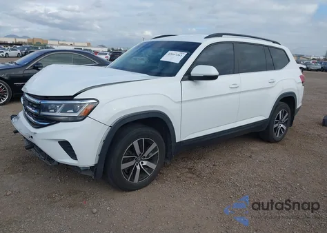 2021 Volkswagen Atlas 2.0T Se from USA, damaged, VIN 1V2DP2CA9MC534582